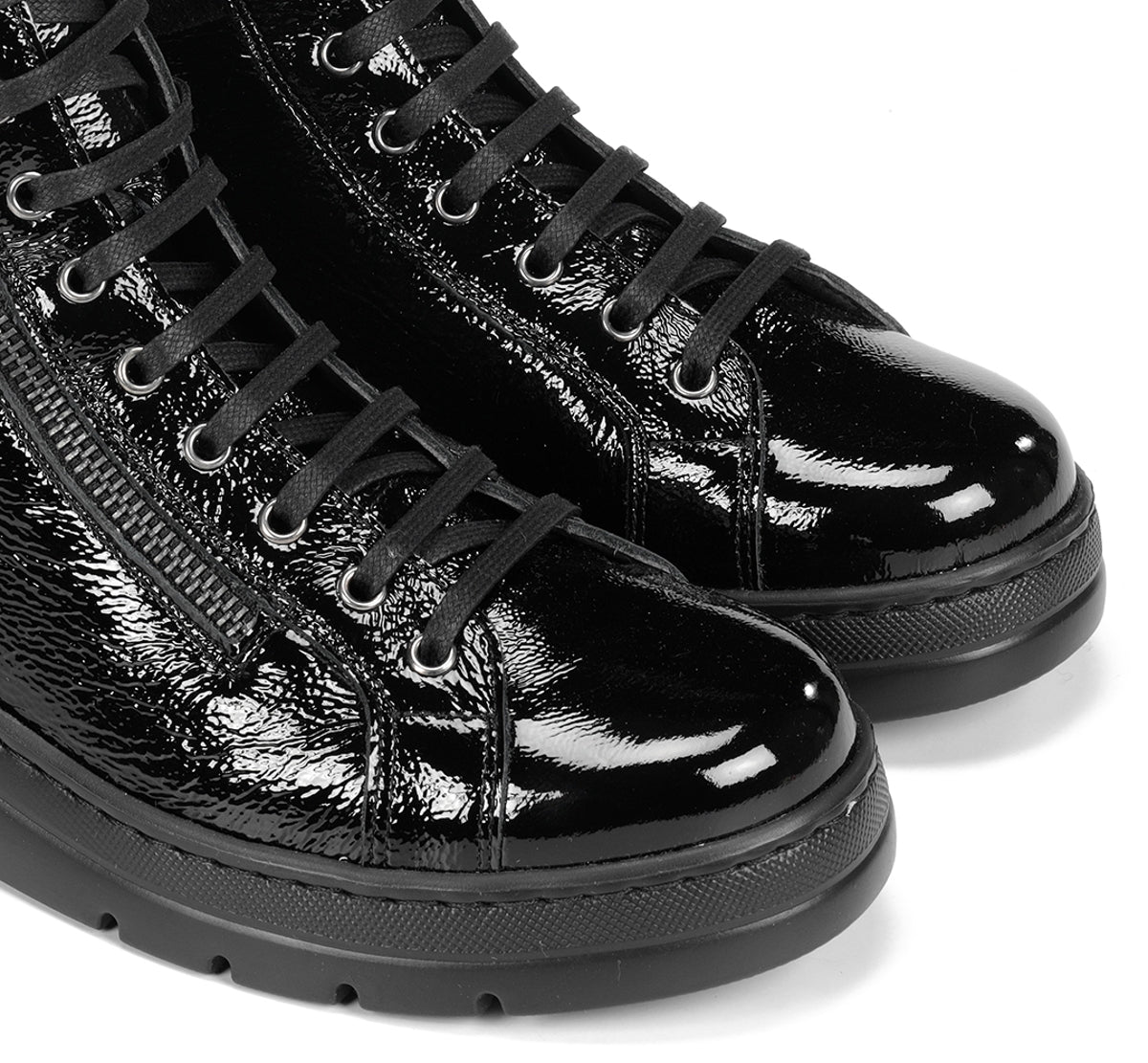 Fluchos Pompas F2250 bottines femme noir cuir léger