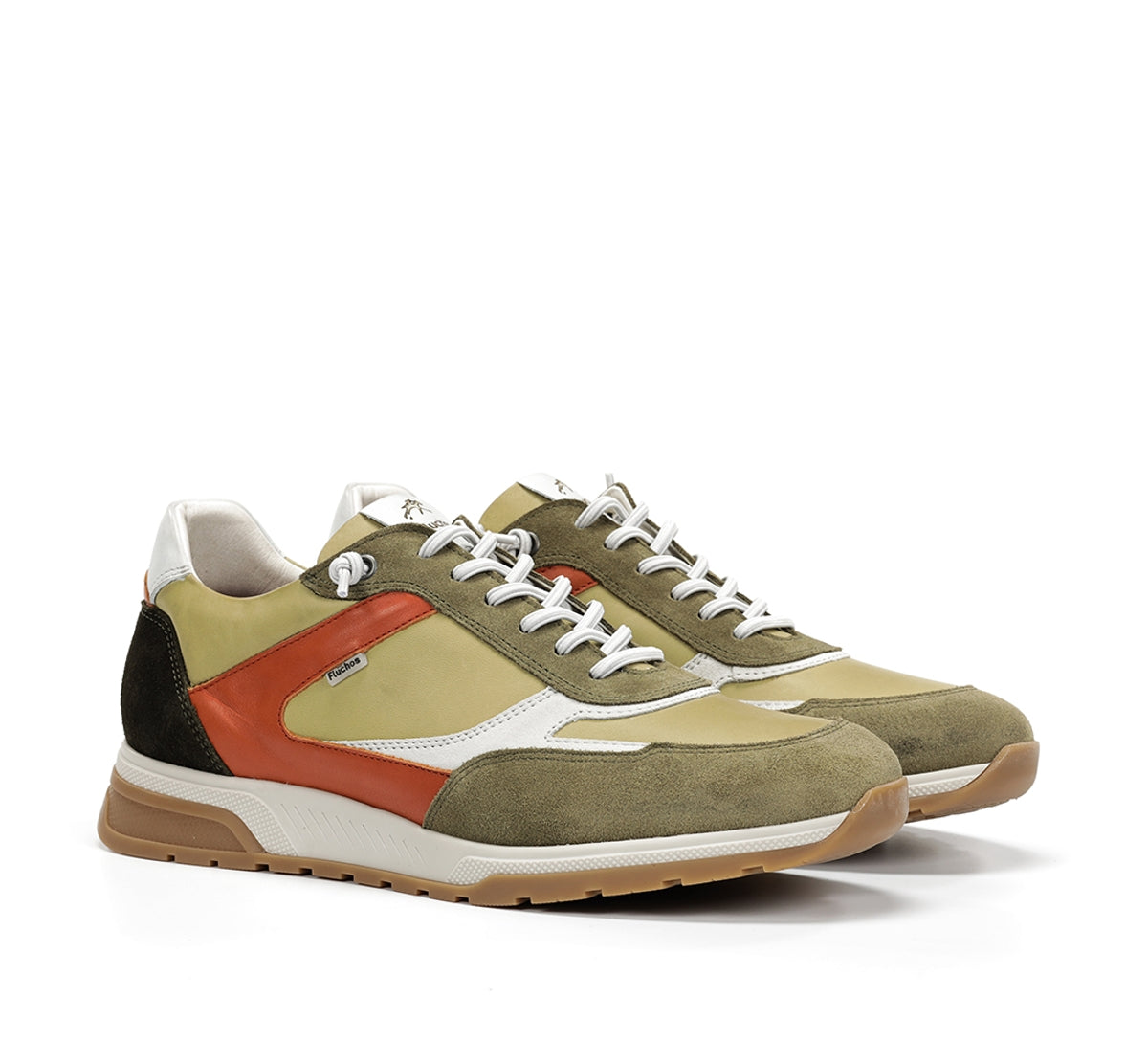 Fluchos Deportivos Louis F2192 baskets cuir vert