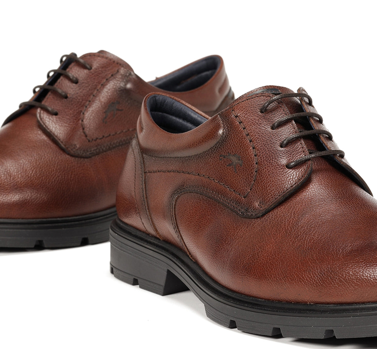 Fluchos Fredy F1604 derbies marron homme cuir