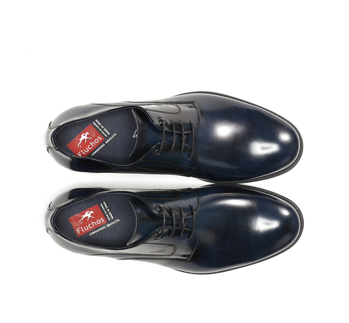 Fluchos Arthur F1931 chaussures homme bleues cuir