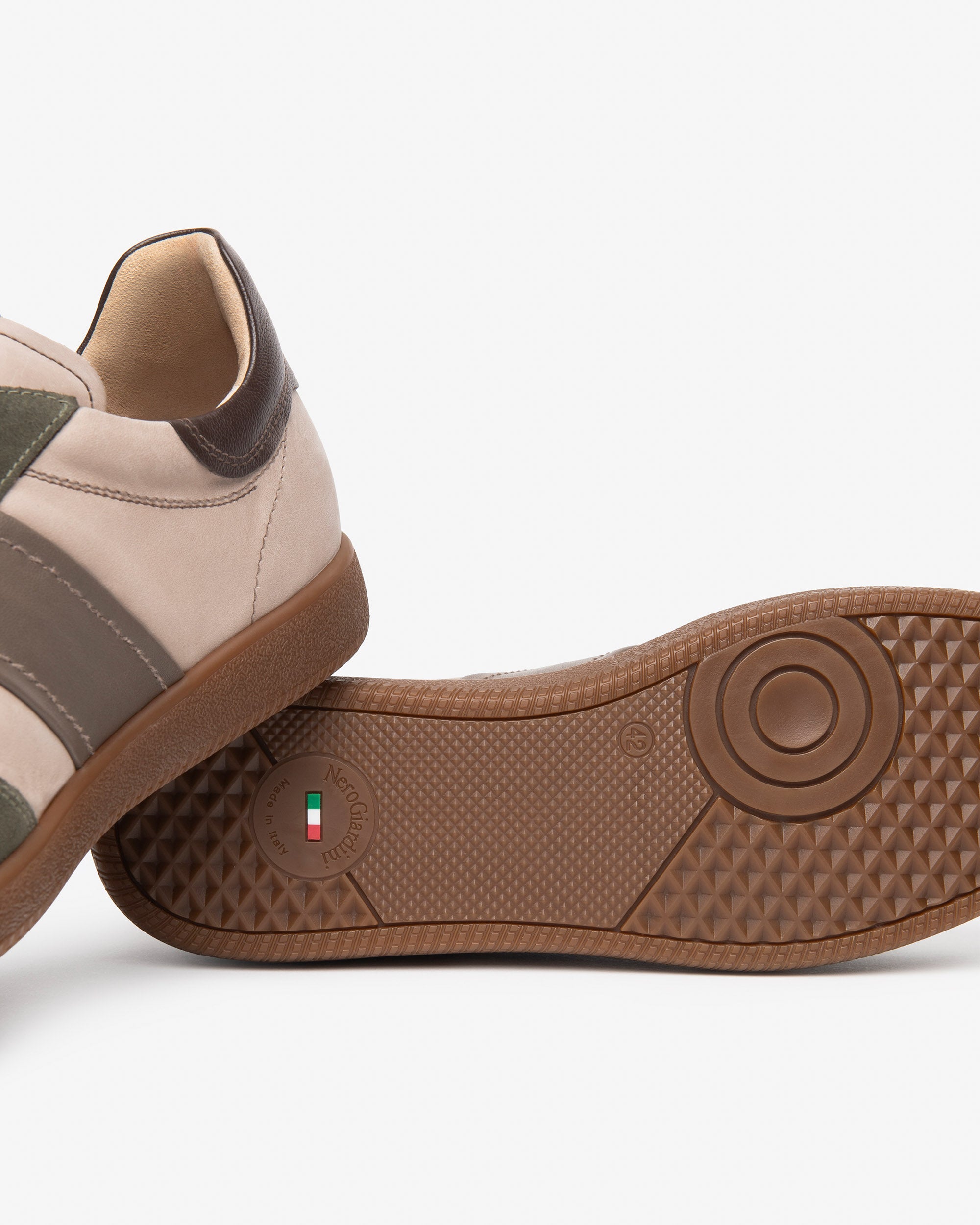 Nero Giardini Sneakers Baskets Cuir Homme Suède
