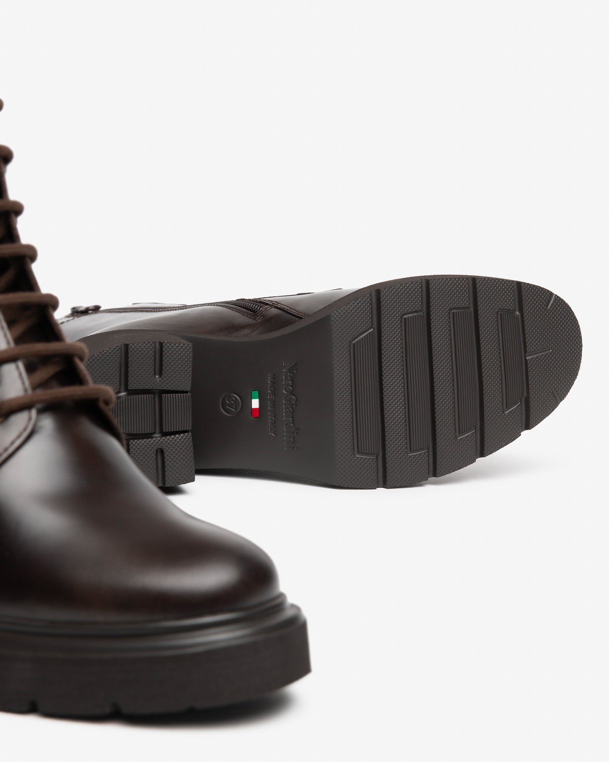 Nero Giardini Combat Boots rangers talon femme