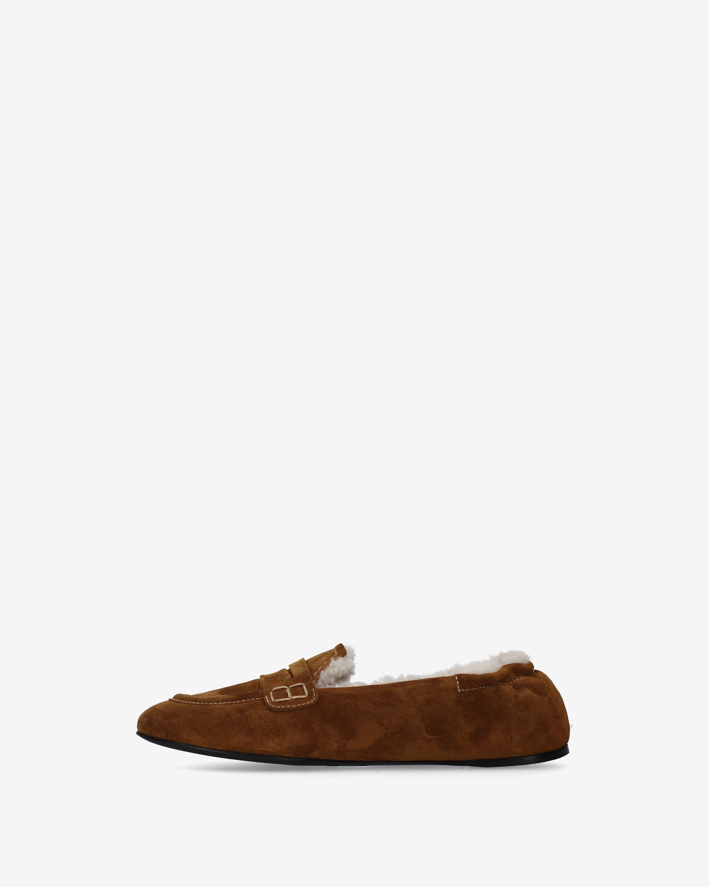 Premiata Pocket loafers cuir cognac fourrés