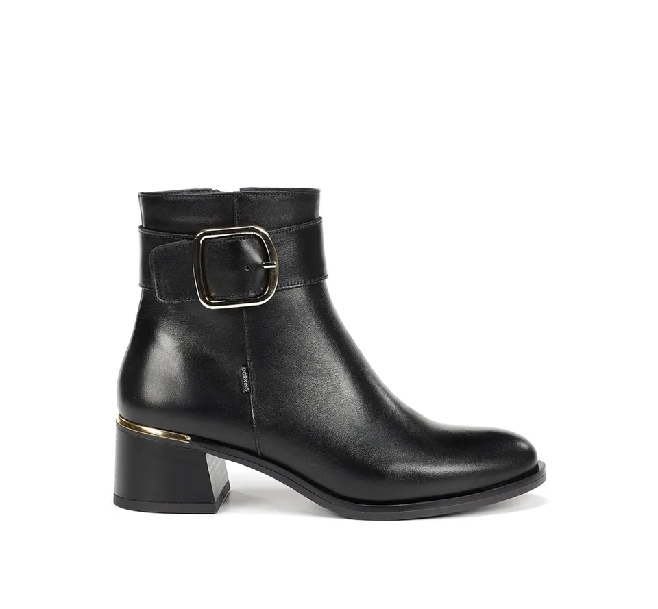 Dorking by Fluchos Kim D9603 bottines noires talon bas