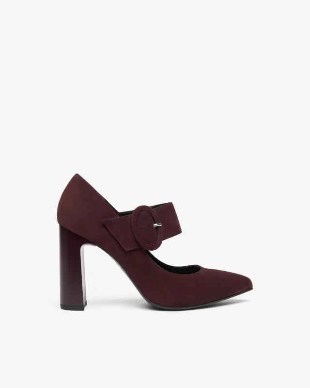 Nero Giardini Mary Jane Babies suède boucle talon 9,5 cm