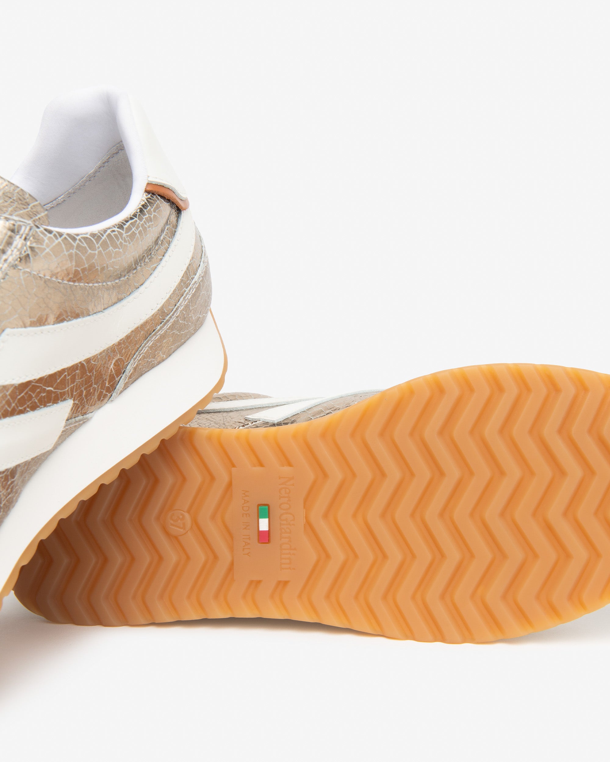 Nero Giardini Sneakers Baskets Cuir Femme Été Confort