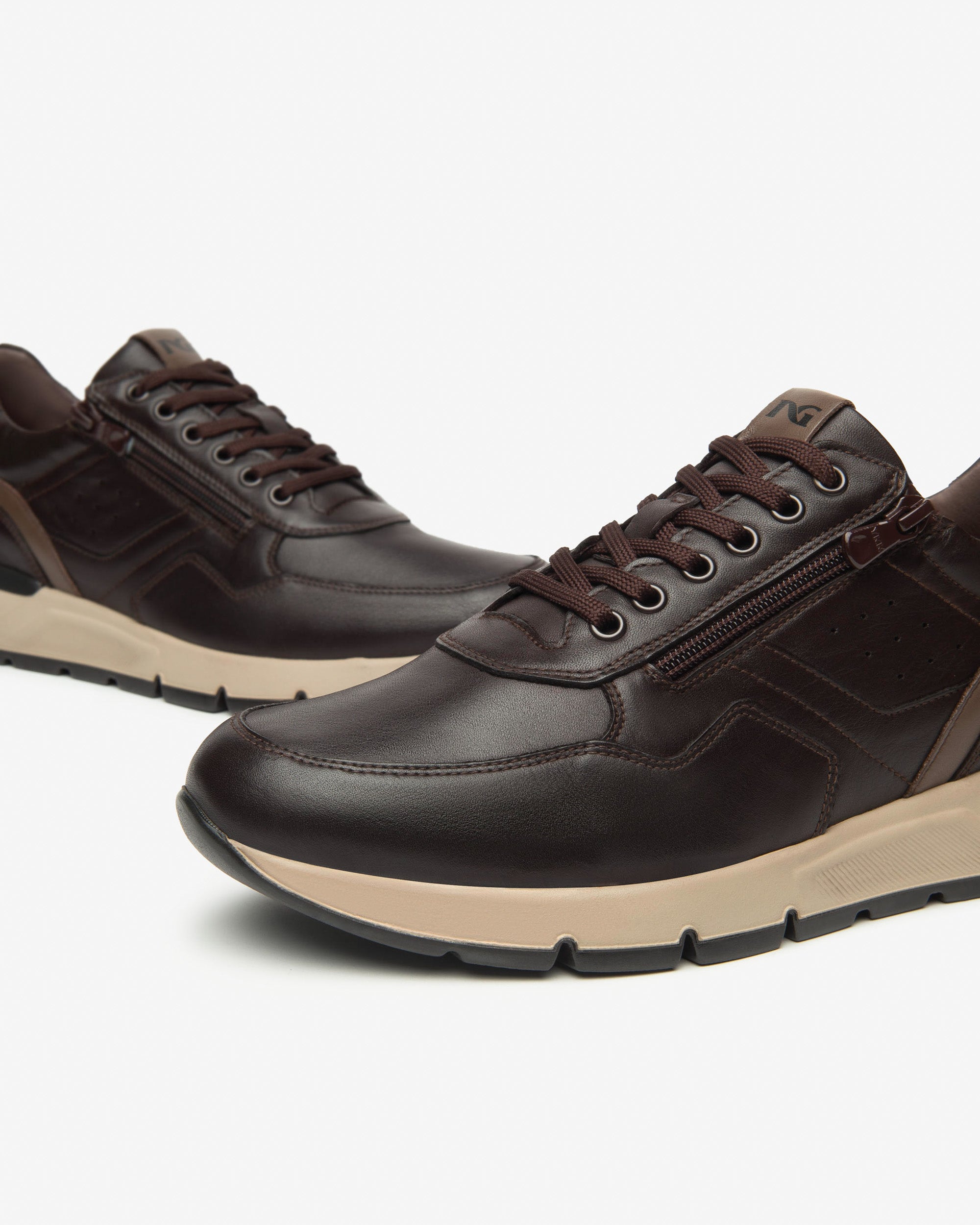 Nero Giardini Sneakers baskets cuir homme pointure 42