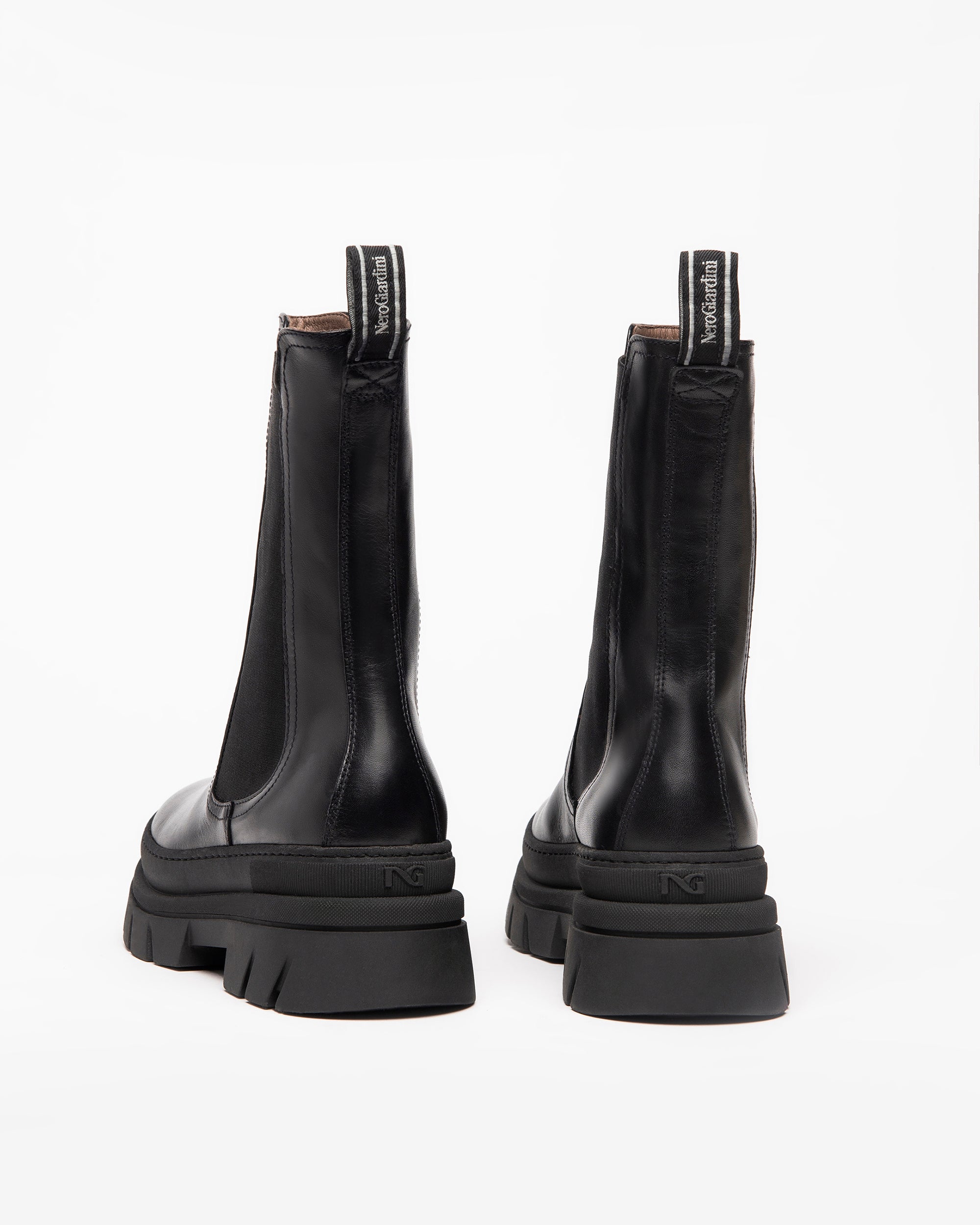 Nero Giardini Chelsea Boots bottines cuir femme hiver