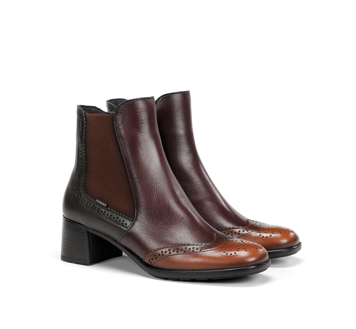 Dorking Ikia D9368 bottines marron femme