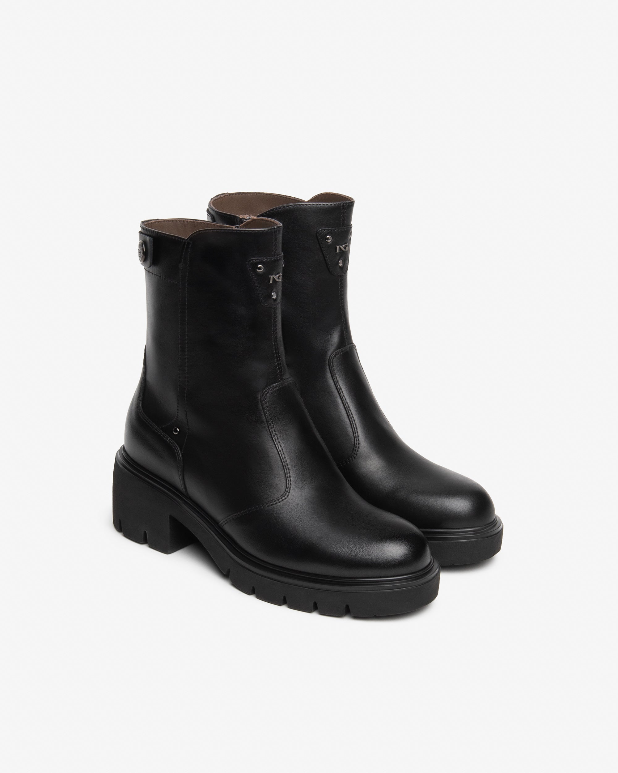 Nero Giardini Ankle Boots bottines cuir femme talon 60 mm 35-41