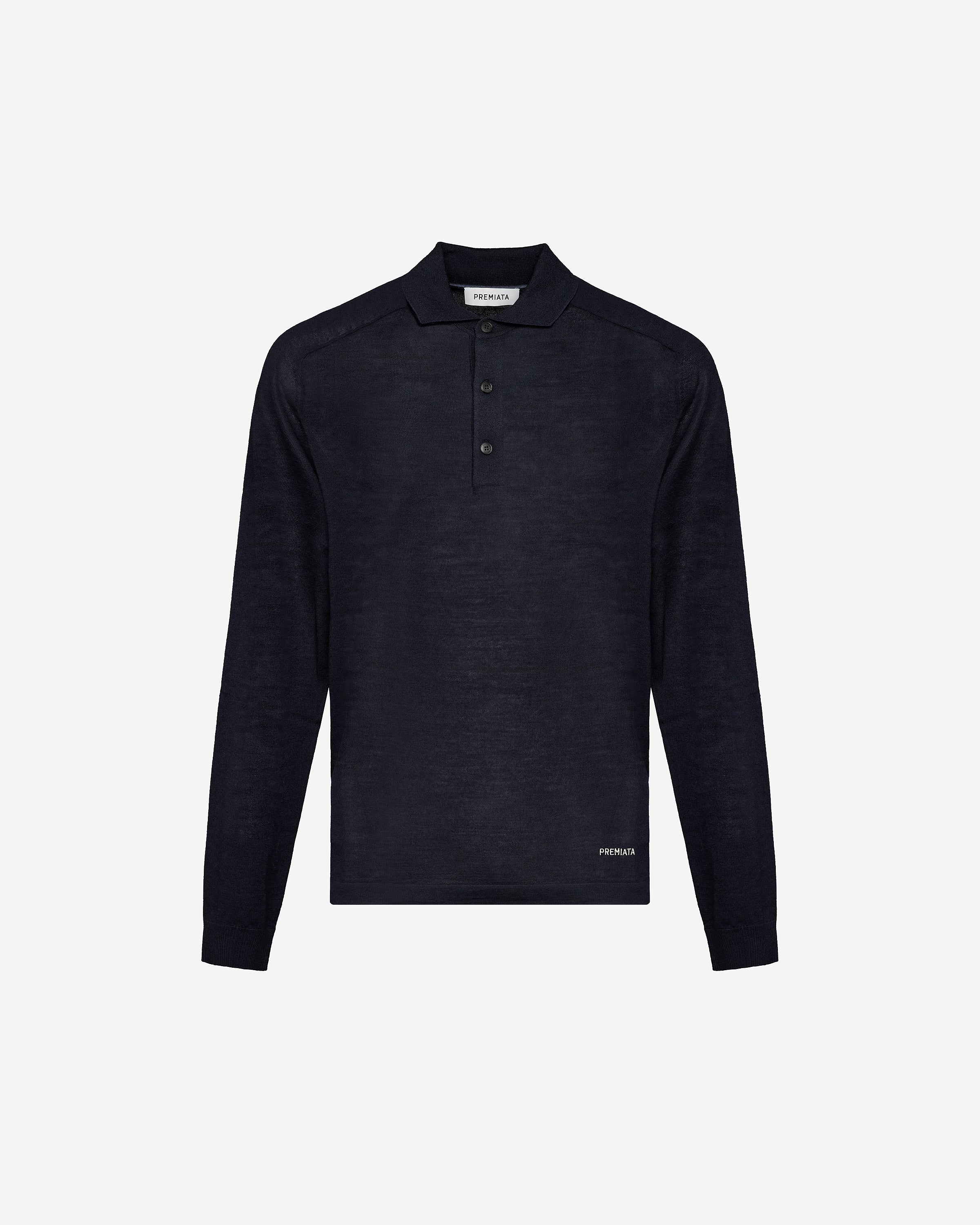 Premiata Polo Knit polo tricoté homme bleu marine