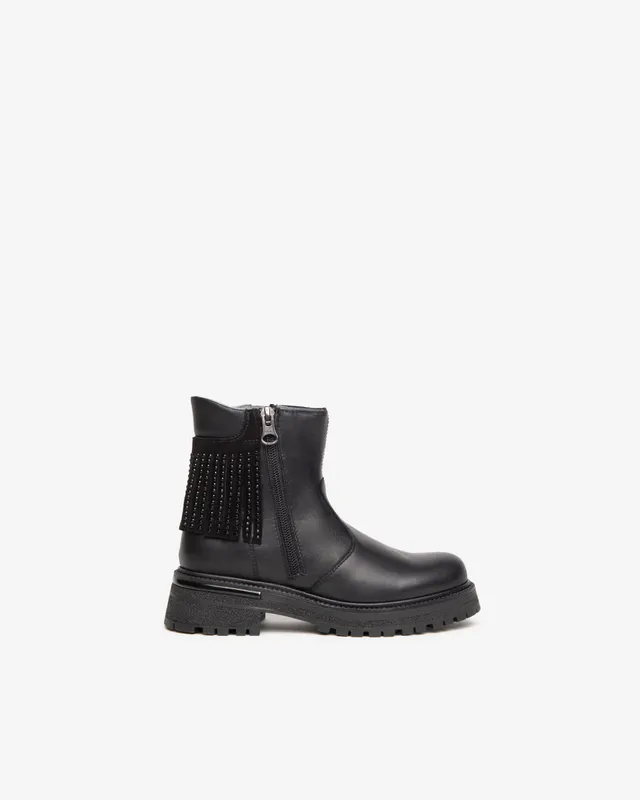 Nero Giardini Ankle Boots Bottines Cuir Fille Franges