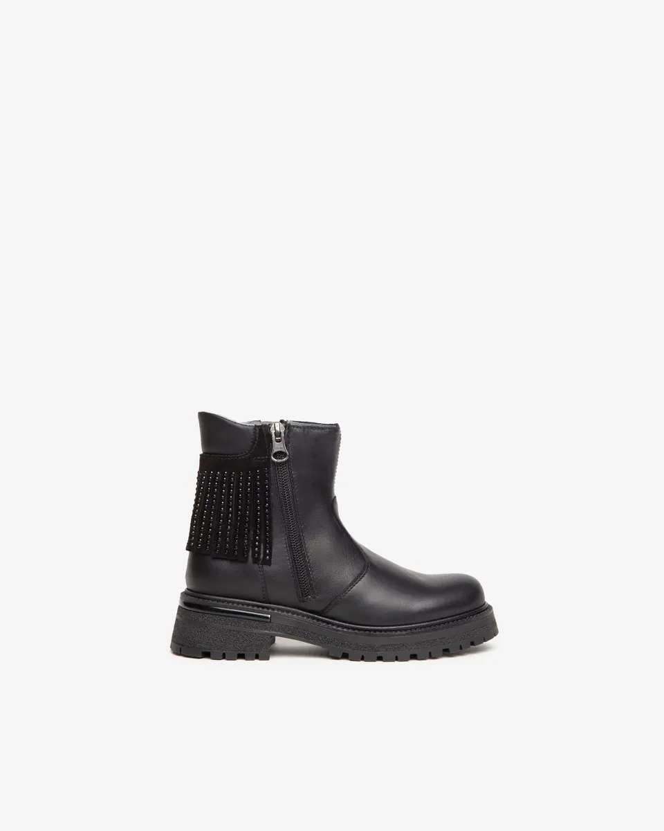 Nero Giardini Ankle Boots Bottines Cuir Fille Franges