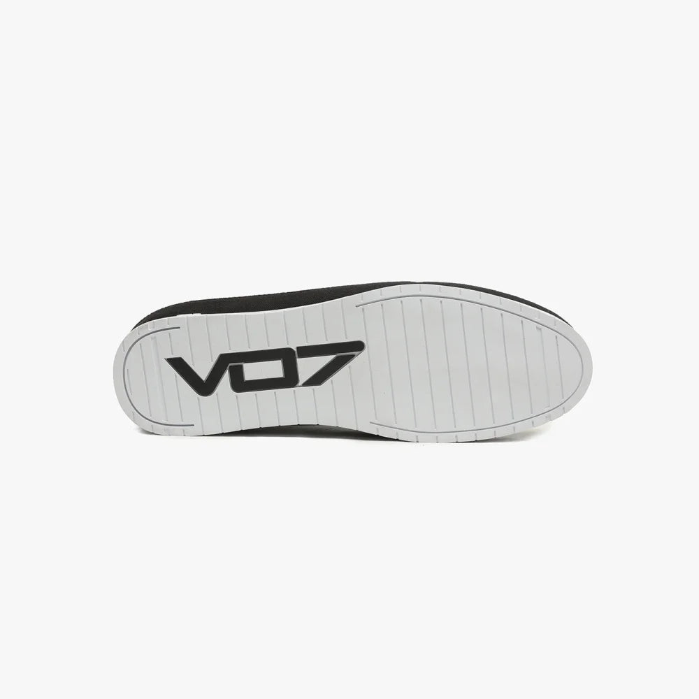 VO7 Yacht 10 BK sneaker noire coutures blanches