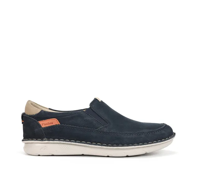 Fluchos Slip On Parker F2001 chaussure homme bleu confort