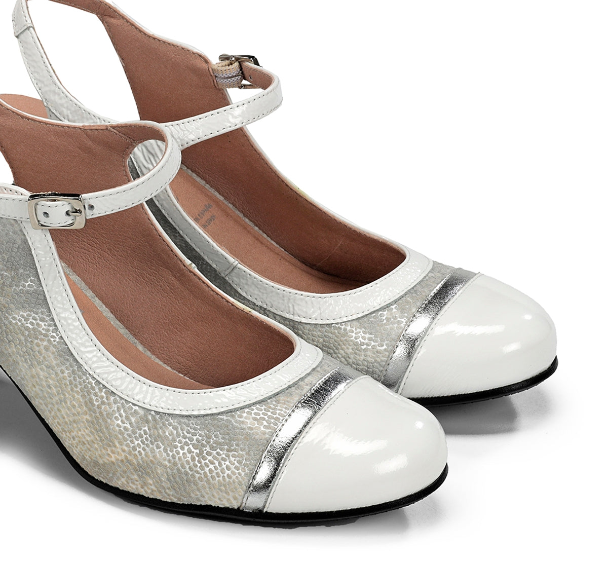Dorking Rodin D9093 chaussure blanc femme cuir