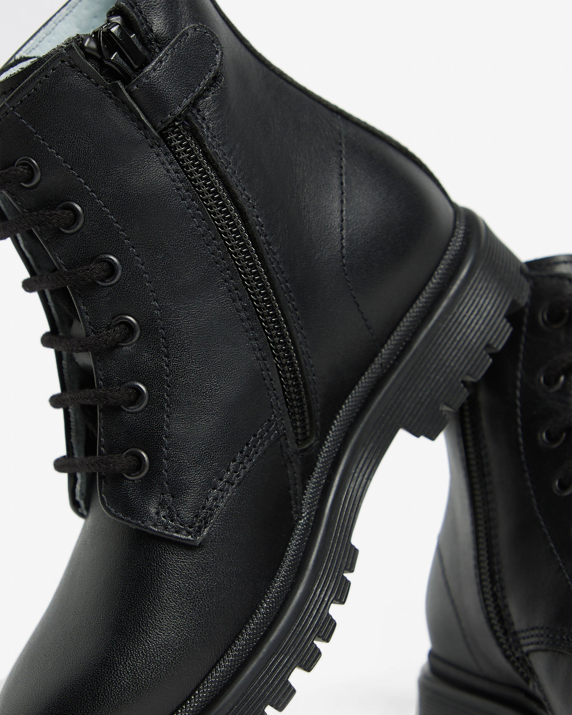 Nero Giardini Combat Boots rangers cuir fille junior