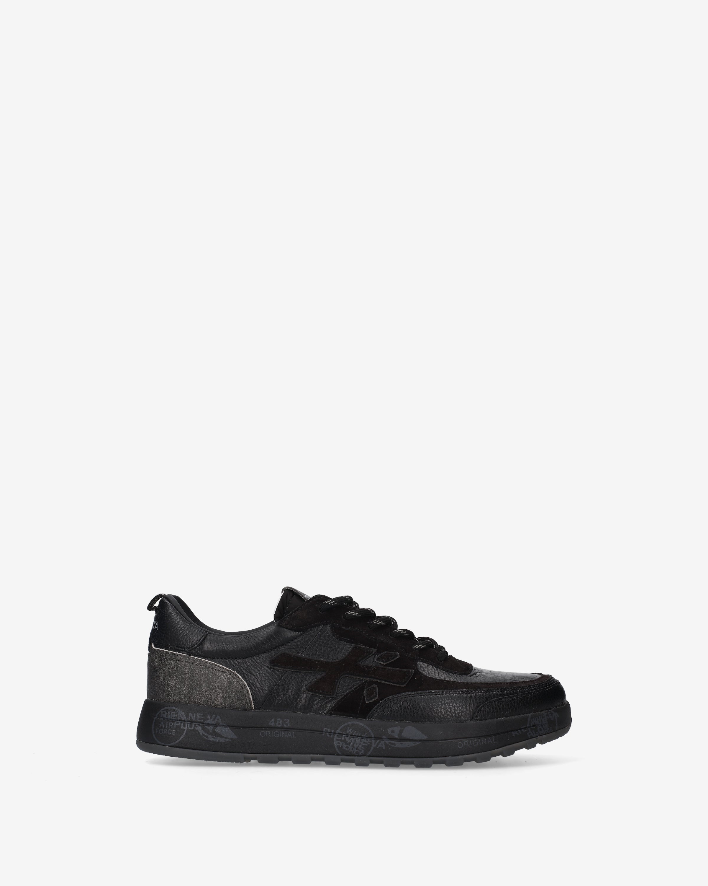 Premiata Nous 8465 sneakers cuir noir homme