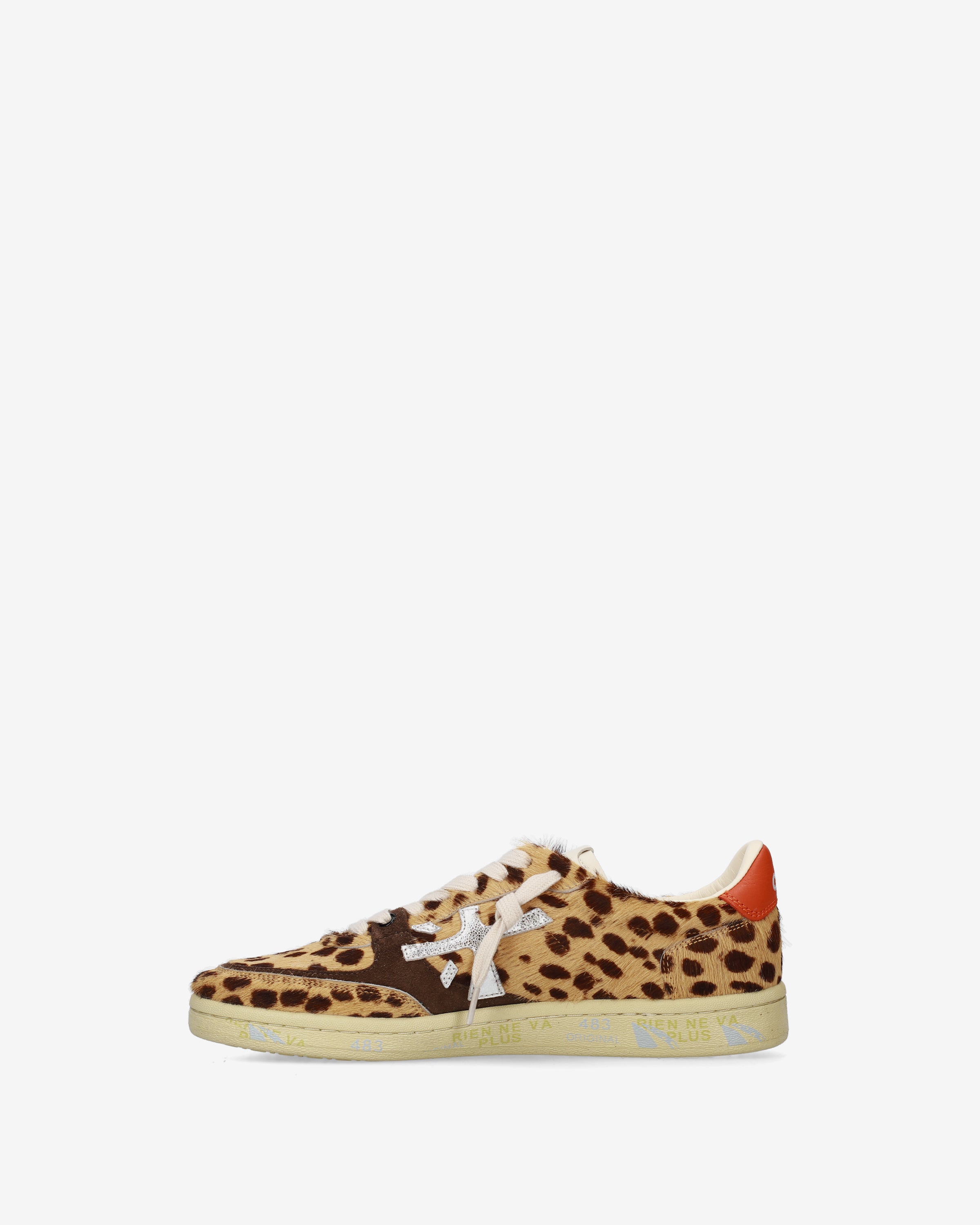 Premiata Bskt Clayd 8470 baskets femme léopard cuir