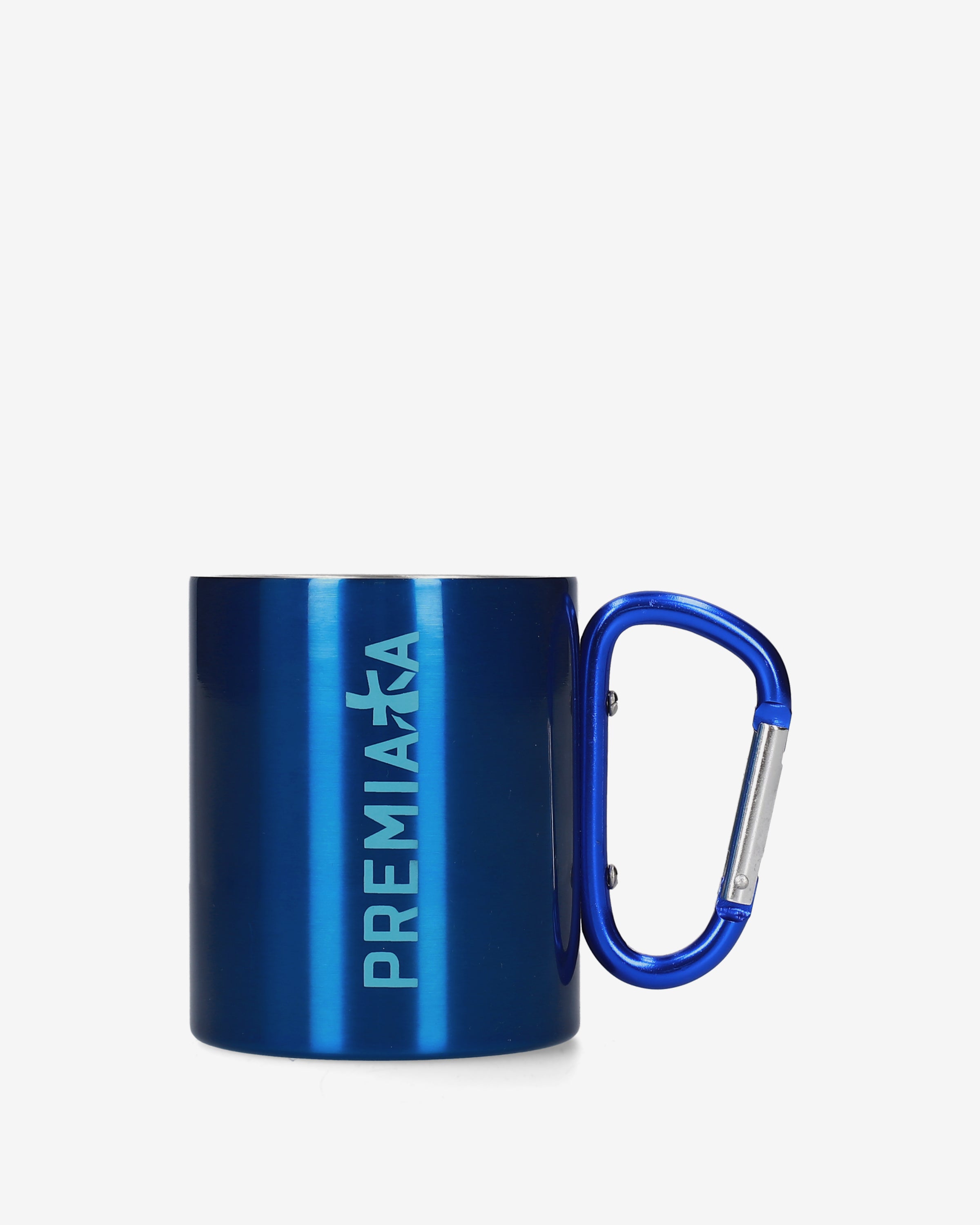 Premiata Mug mousqueton bleu inox carabiner