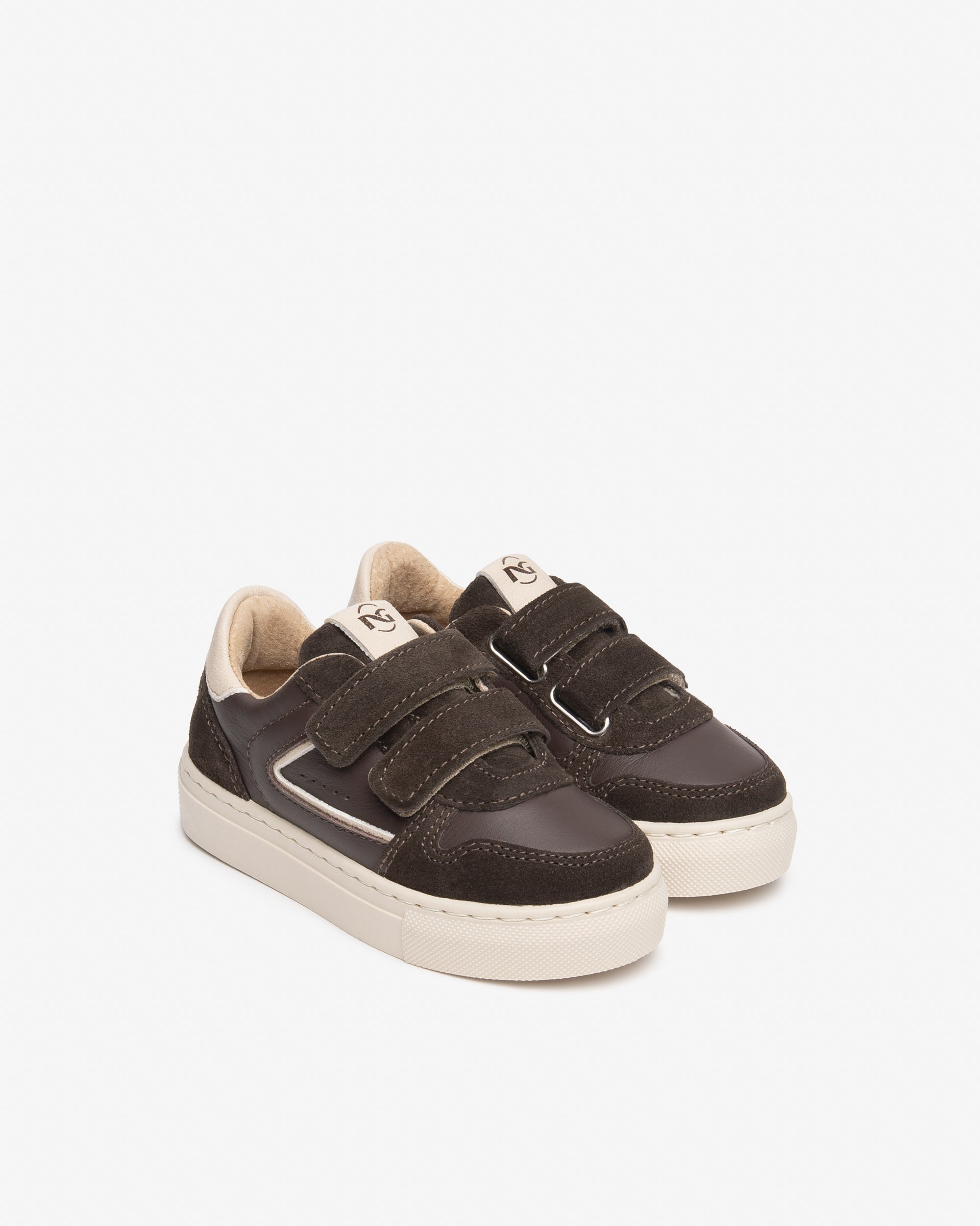 Nero Giardini Sneakers Junior baskets garçon cuir scratch