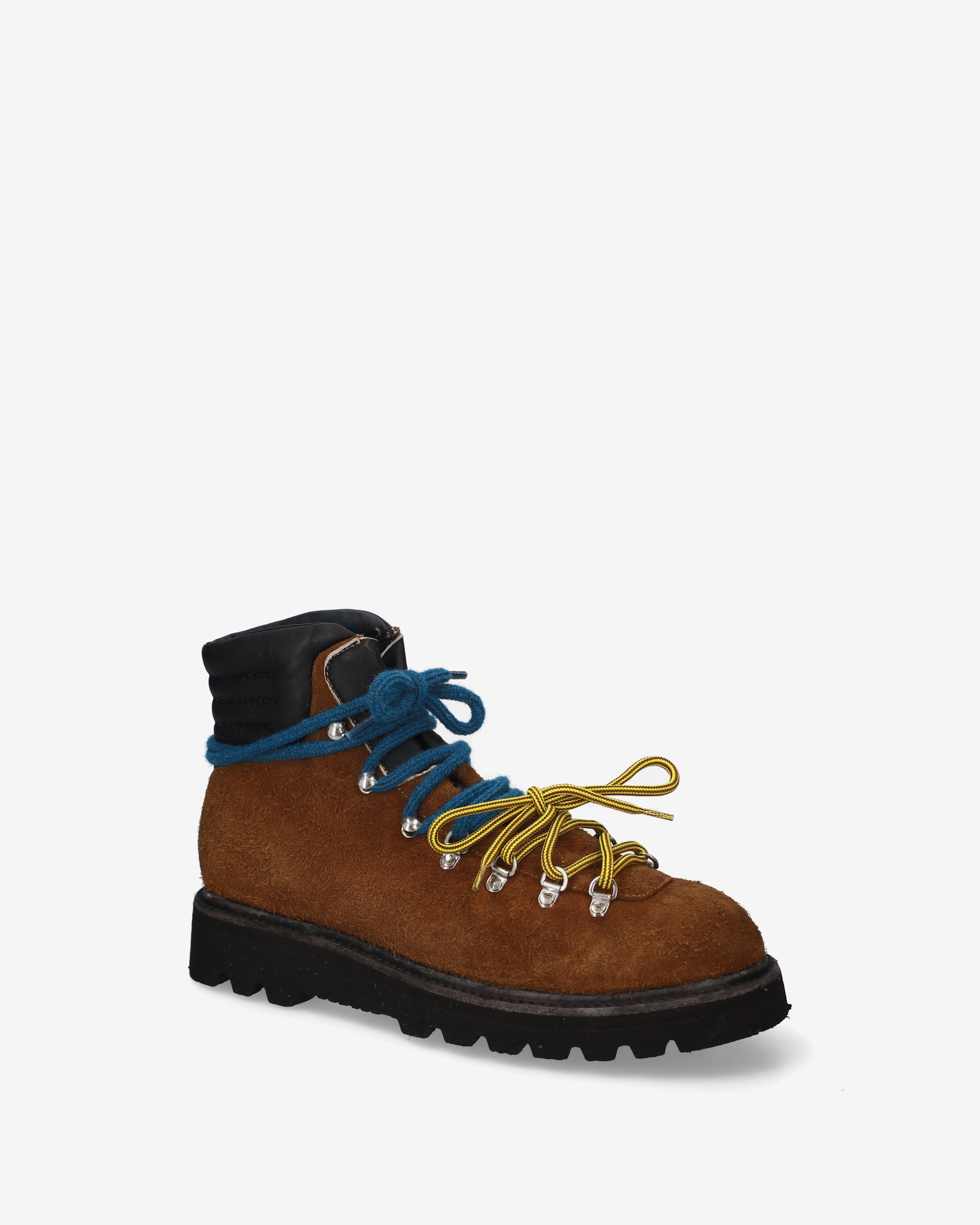 Premiata Boots homme daim marron cousu Goodyear