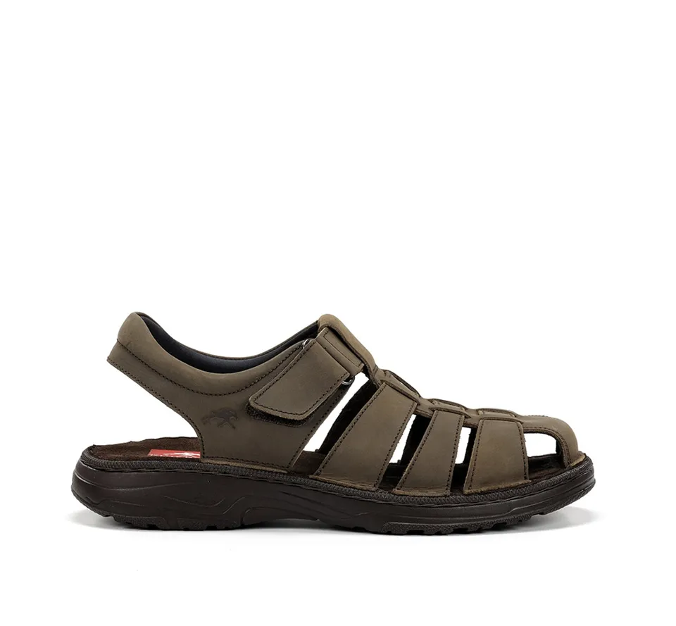 Fluchos Azores F2198 Sandales Homme Vert Velcro