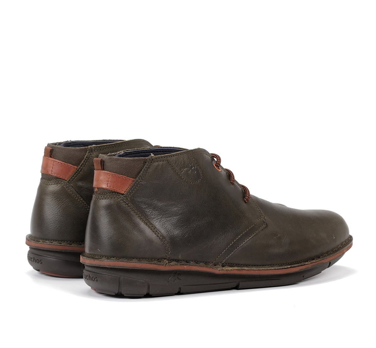 Fluchos Alfa F0701 bottines vert homme cuir
