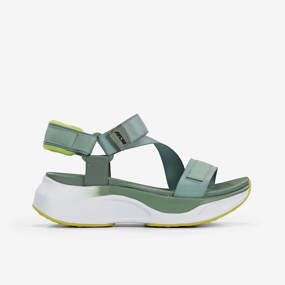 Atom by Fluchos Fusion AT170 sandale kaki femme