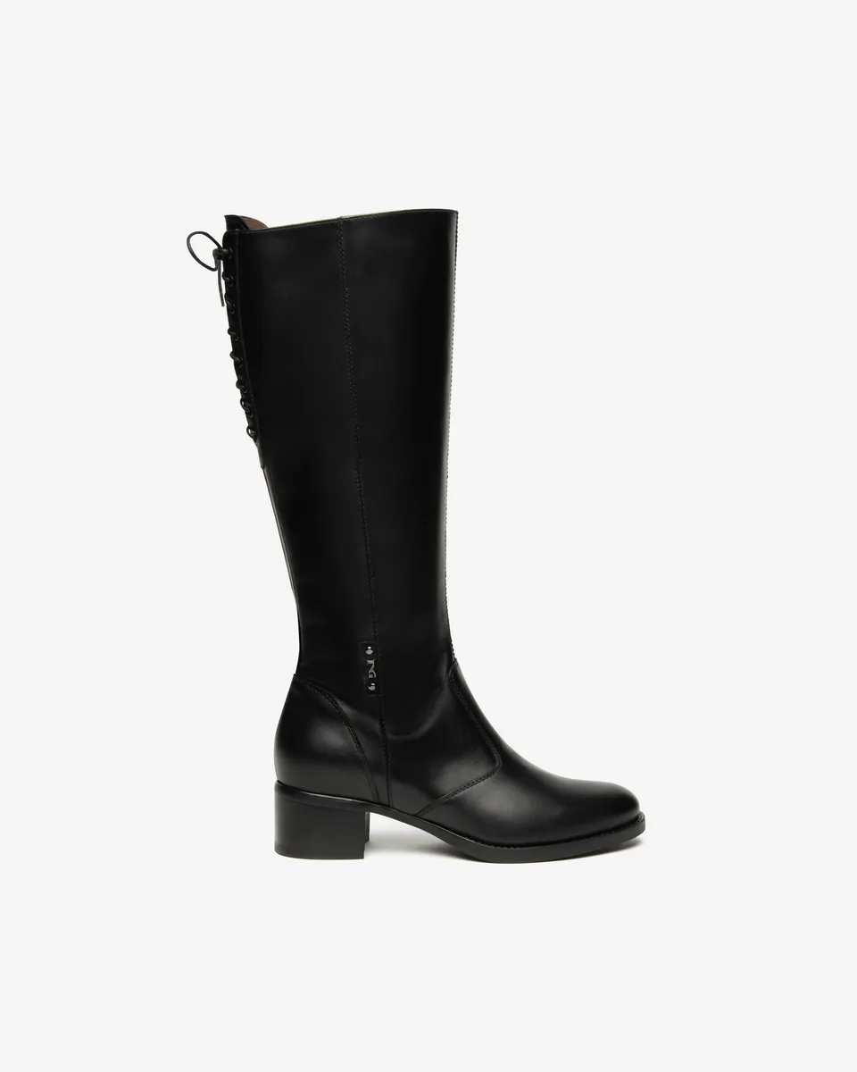 Nero Giardini Boots bottes cuir femme talon