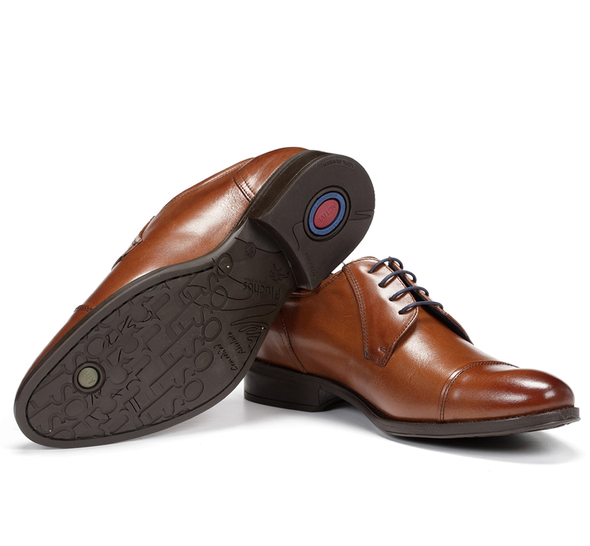 Fluchos Heracles 8412 chaussures ville homme marron cuir