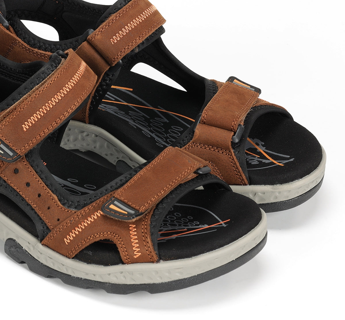 Fluchos Missouri F2411 Sandale Marron Homme Sport