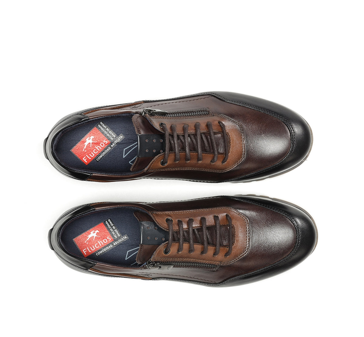 Fluchos Sander F1215 Baskets Marron Homme Confort
