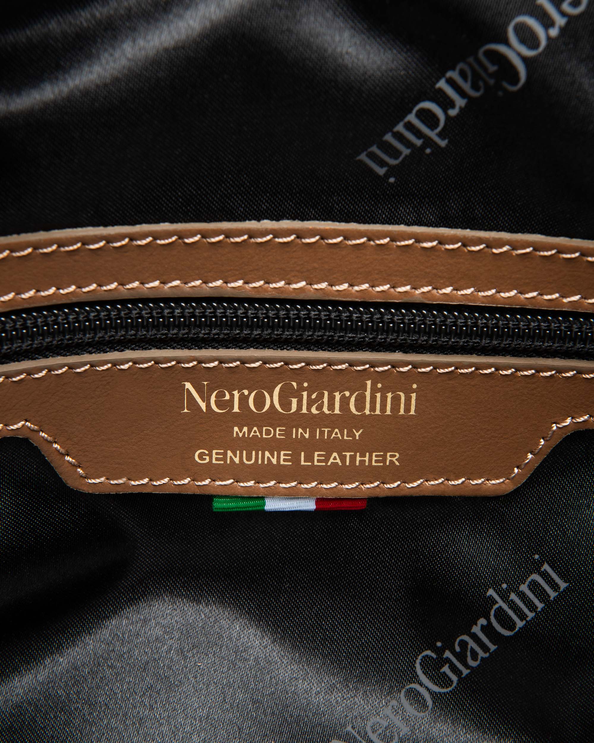 Nero Giardini Bags sac épaule daim femme boucle dorée