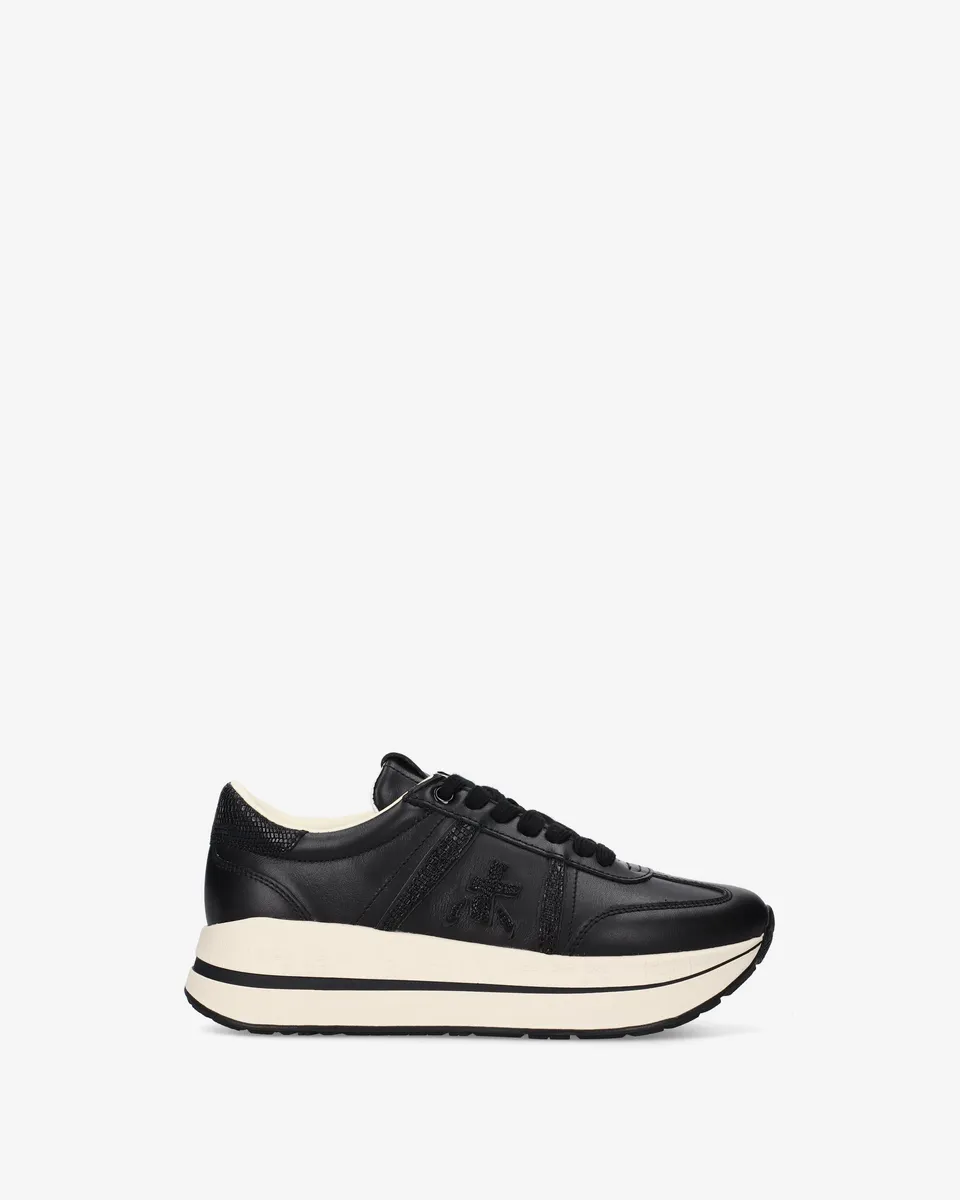 Premiata Bethcoin 8503 sneakers cuir plateforme femme