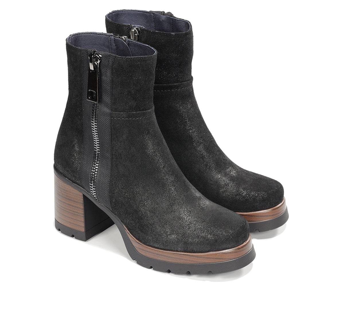 Dorking by Fluchos Safe D9413 bottine noire plateforme