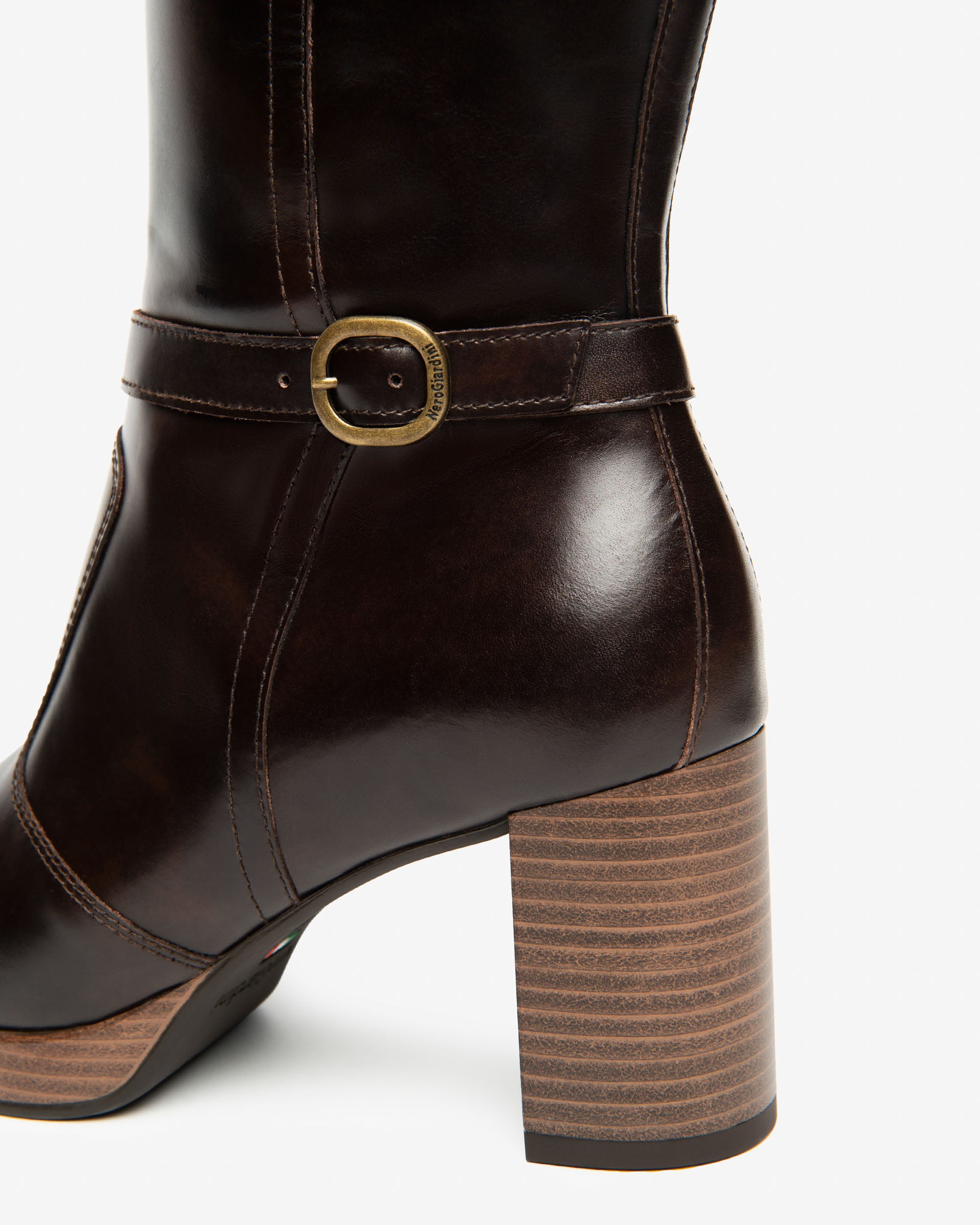 Nero Giardini Boots bottes cuir femme hiver