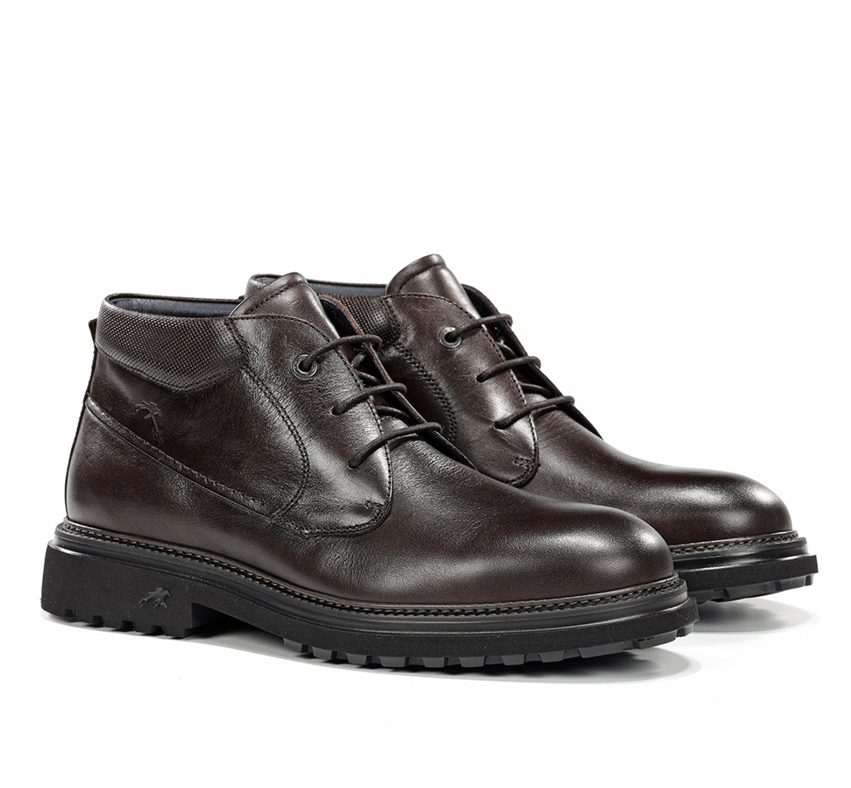 Fluchos Botines Lincon F2055 bottines marron cuir homme