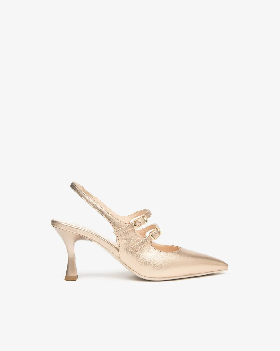 Nero Giardini Slingback escarpins cuir femme cérémonie