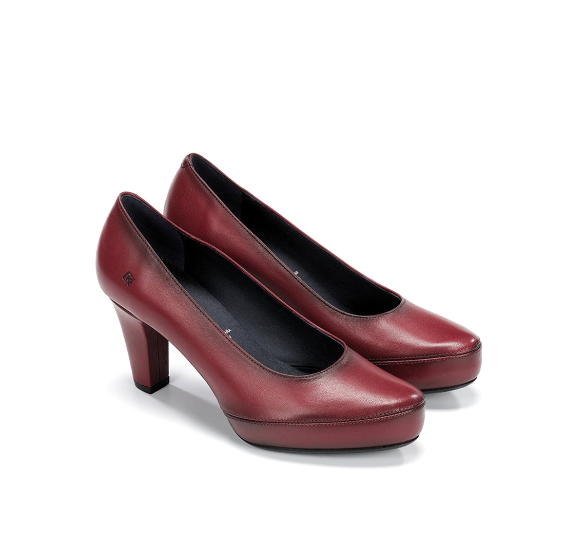 Dorking Blesa D5794 escarpins femme bordeaux cuir