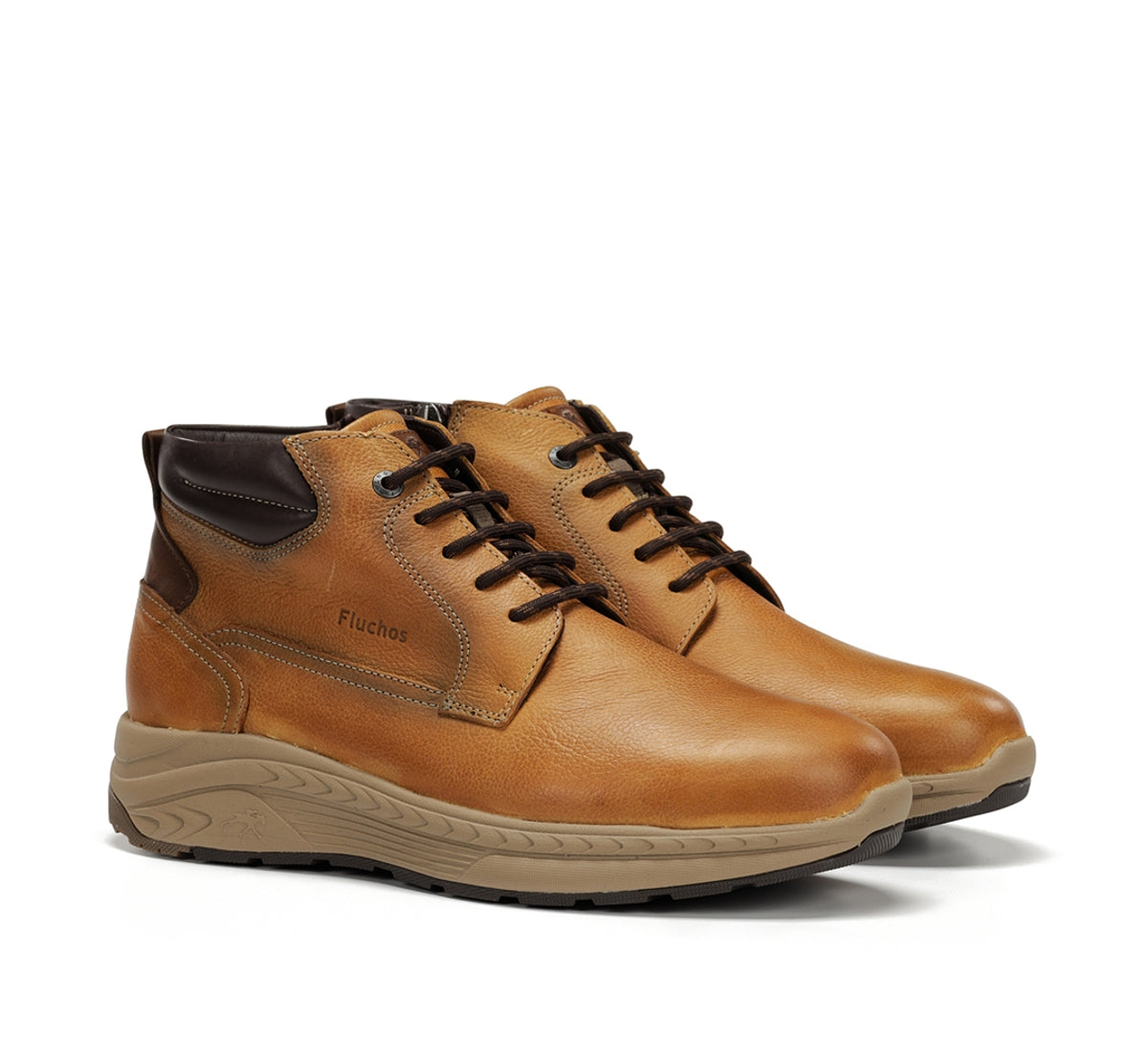 Fluchos Ryder F2291 bottine jaune homme cuir