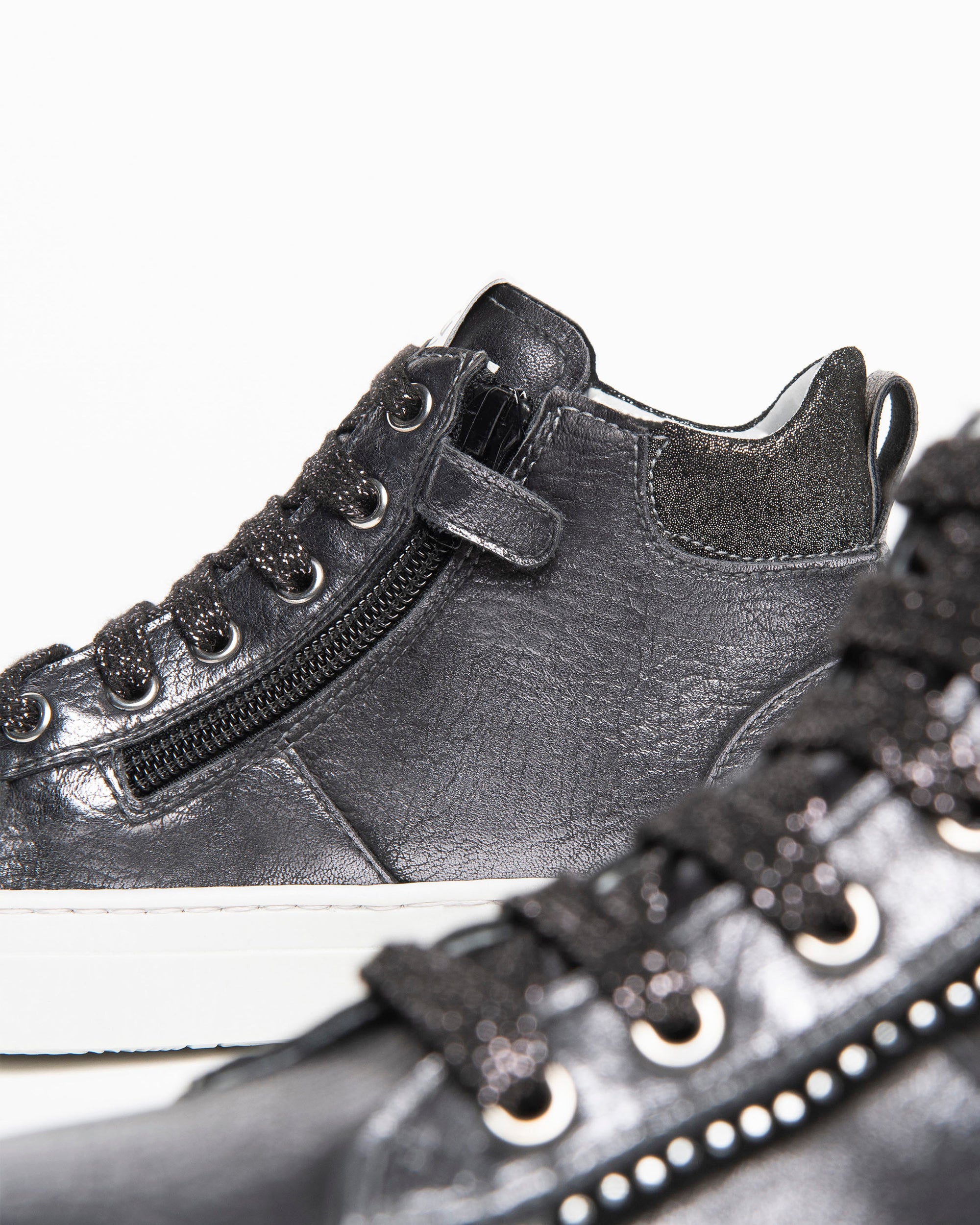 Nero Giardini Sneakers baskets fille cuir strass 31-39