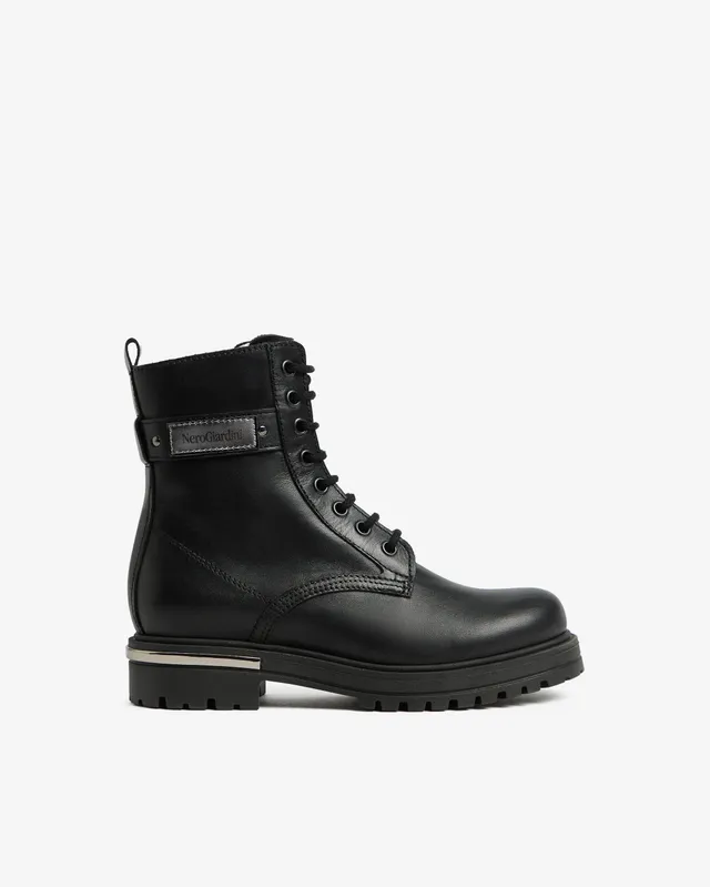 Nero Giardini Combat Boots rangers cuir fille 33