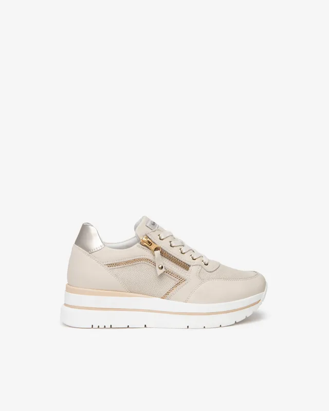 Nero Giardini Sneakers baskets cuir daim femme DryGo