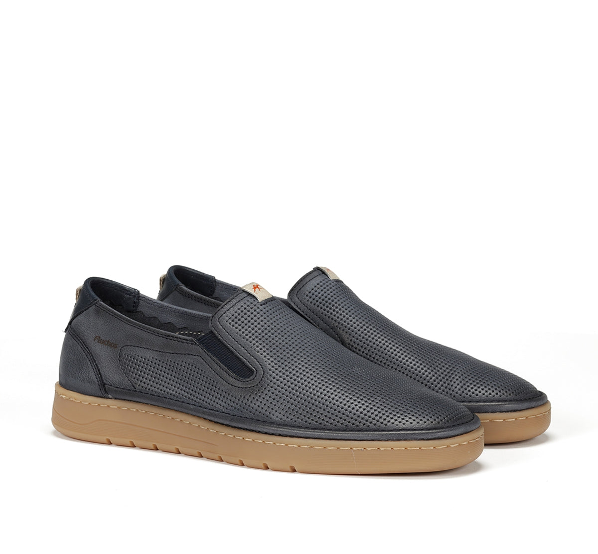 Fluchos Leo F1946 slip on homme bleu léger