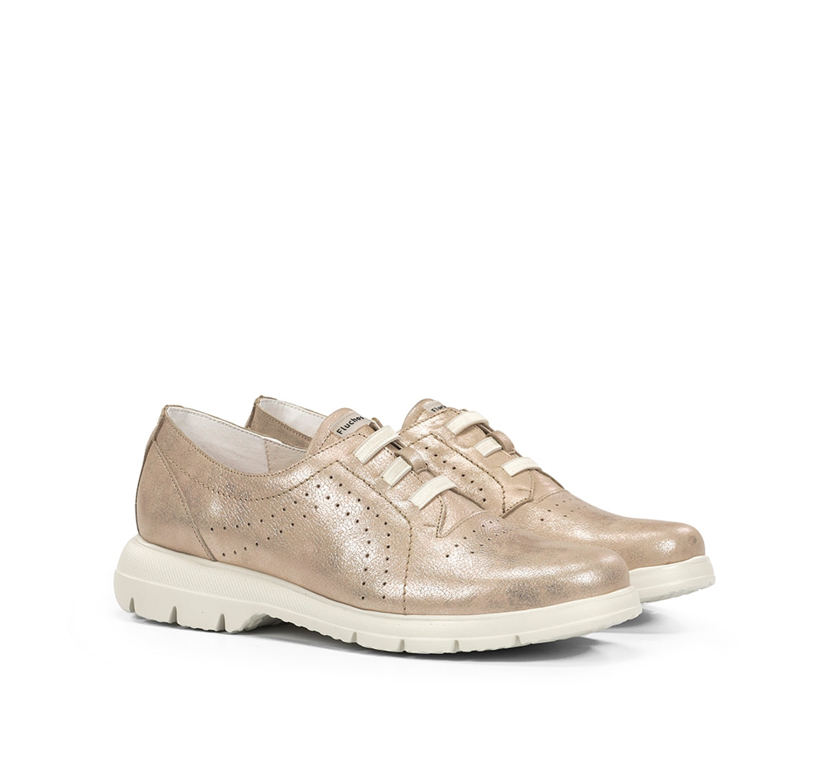 Fluchos Zapatos Gladis F2202 Mocassin Doré Femme