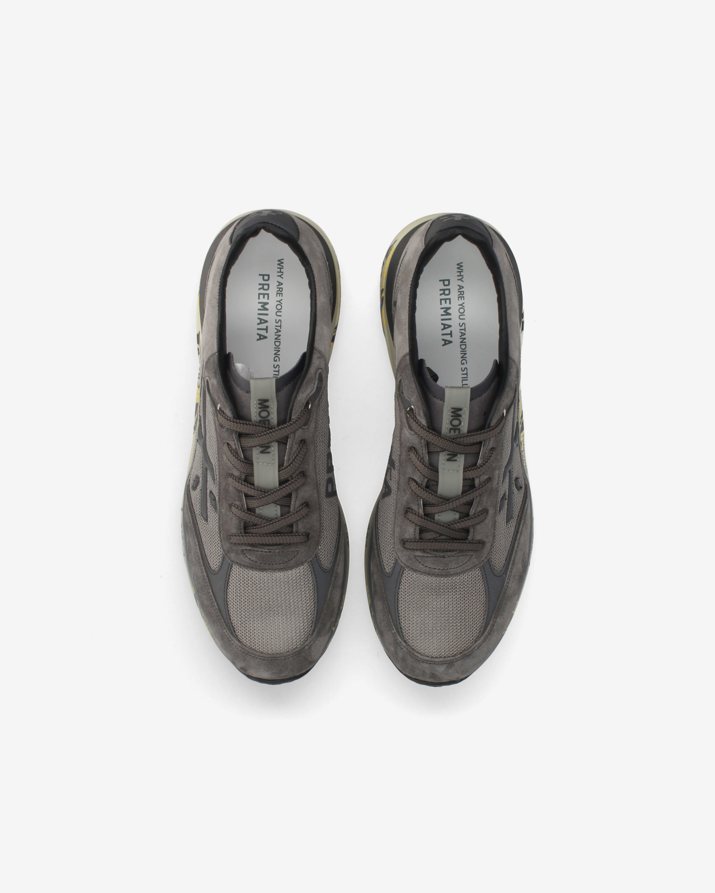 Premiata Moerun 8540 sneakers gris noir mesh