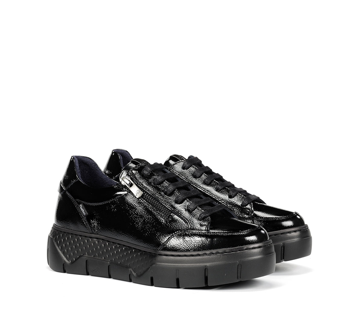 Fluchos Ilia F2306 baskets noires cuir confort femme