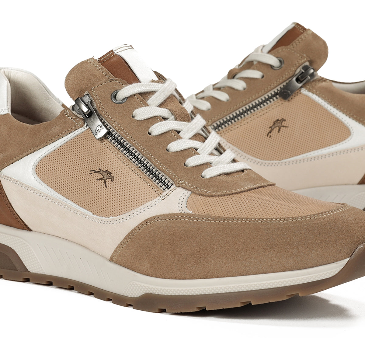 Fluchos Louis F1958 baskets cuir marron homme