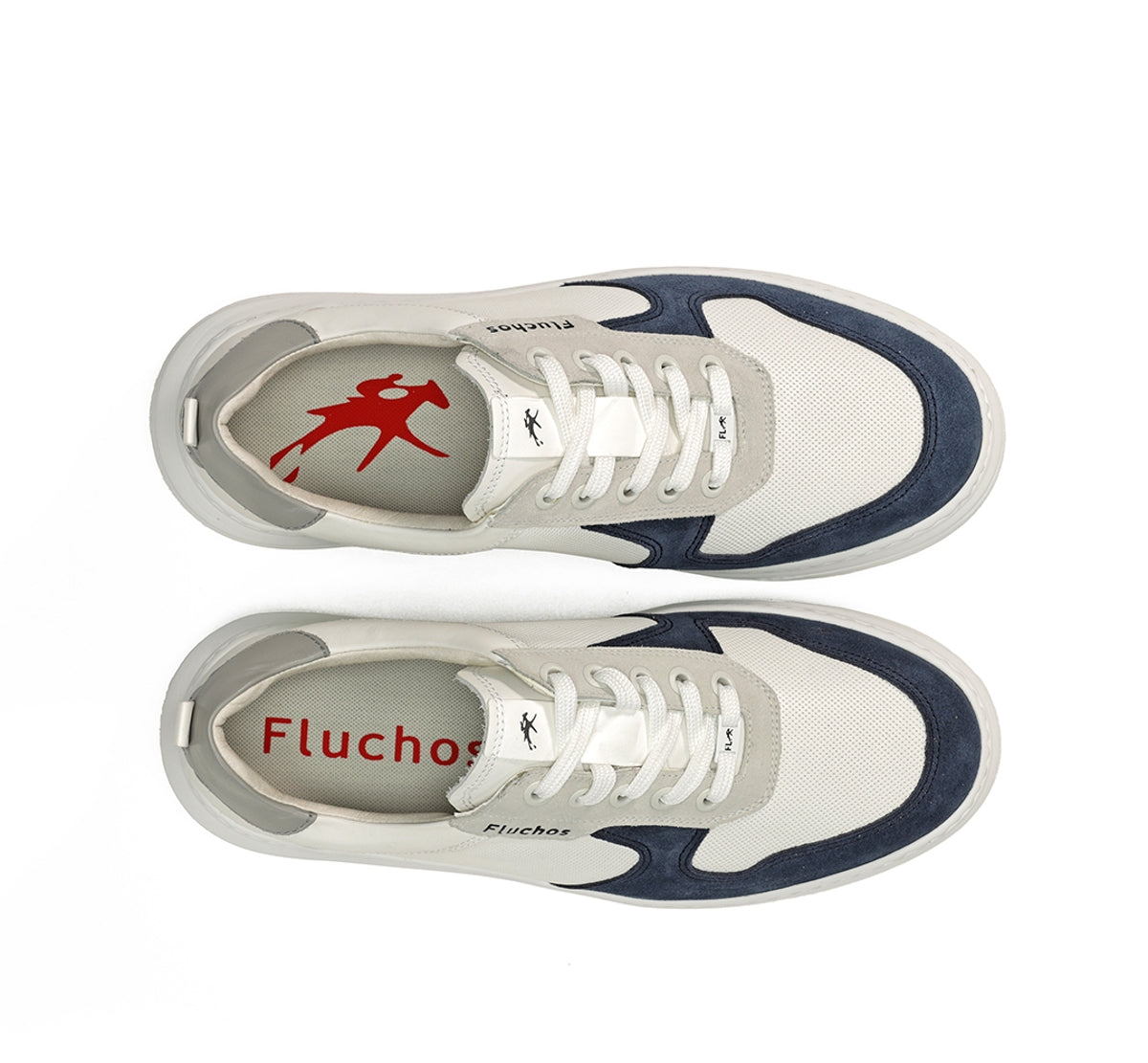 Fluchos Boston F1970 baskets homme bleu léger